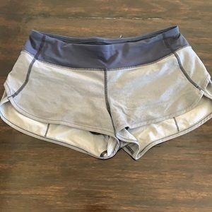 Lululemon speed up shorts - 2.5 inseam
